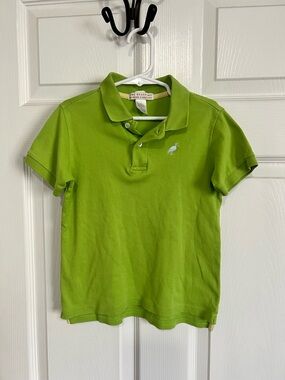 The Beaufort Bonnet Company Lime Green Kids Polo